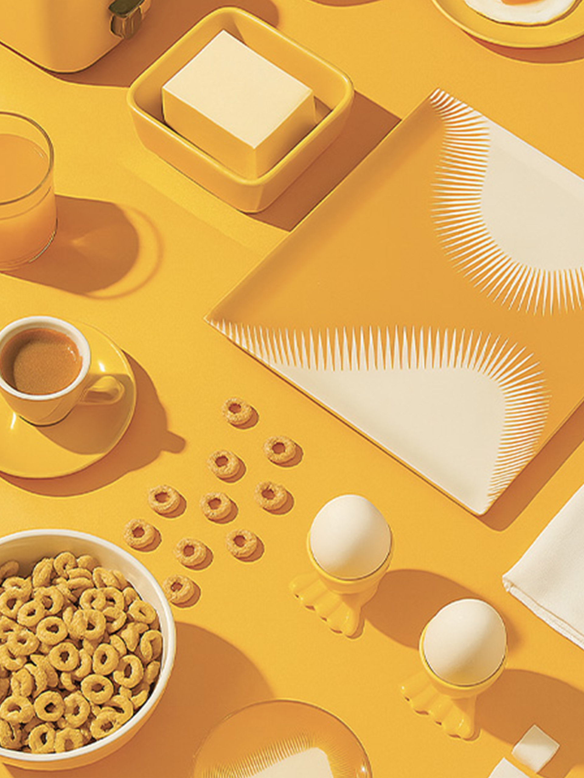 VIDE POCHE WAVE - GANGZAI Jaune , Maison Bensimon