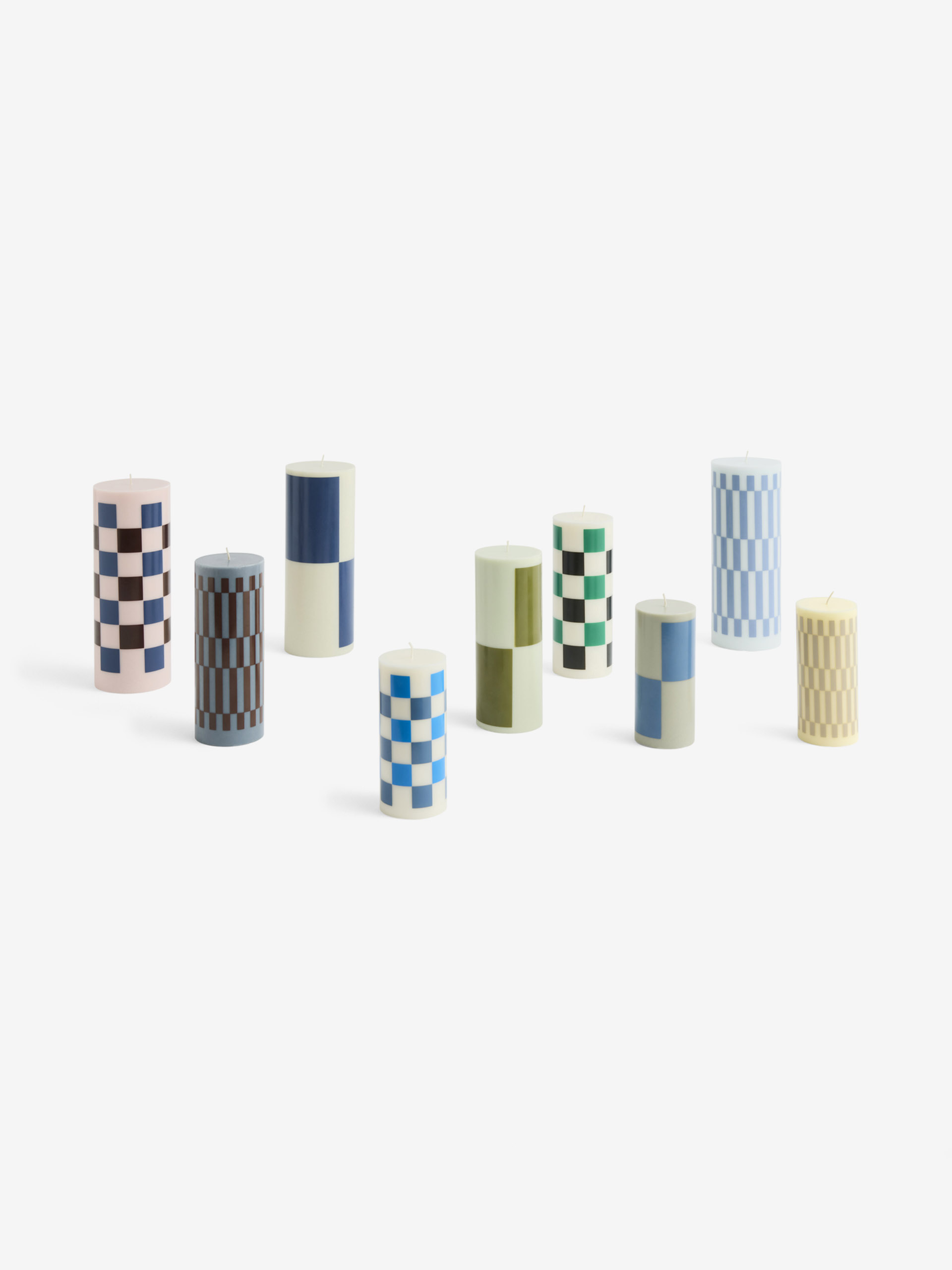 COLUMN CANDLE KAKI T.M - HAY  Kaki , Maison Bensimon
