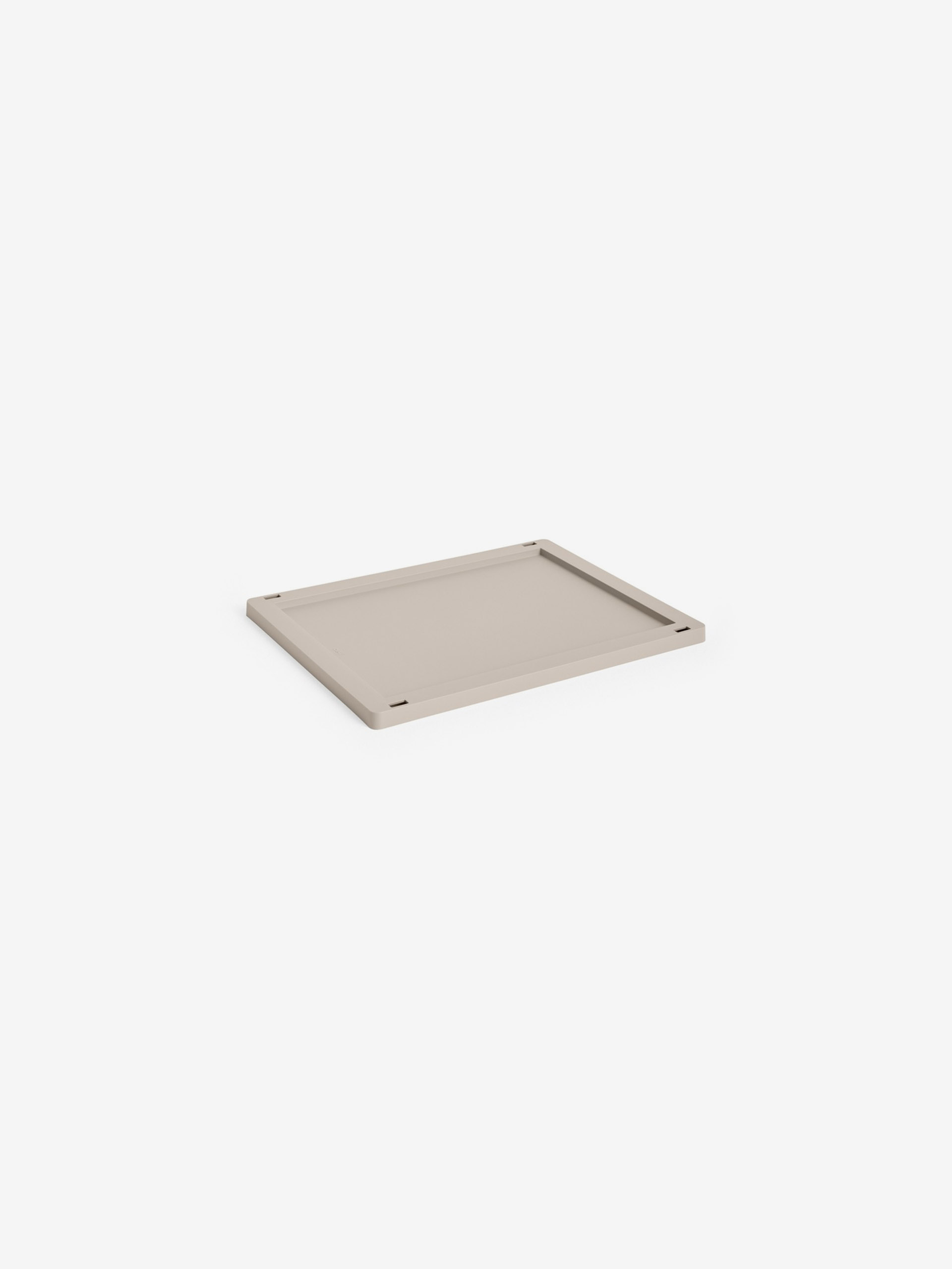 COUVERCLE CAISSE CRATE WARM GREY T.M - HAY Gris , Maison Bensimon