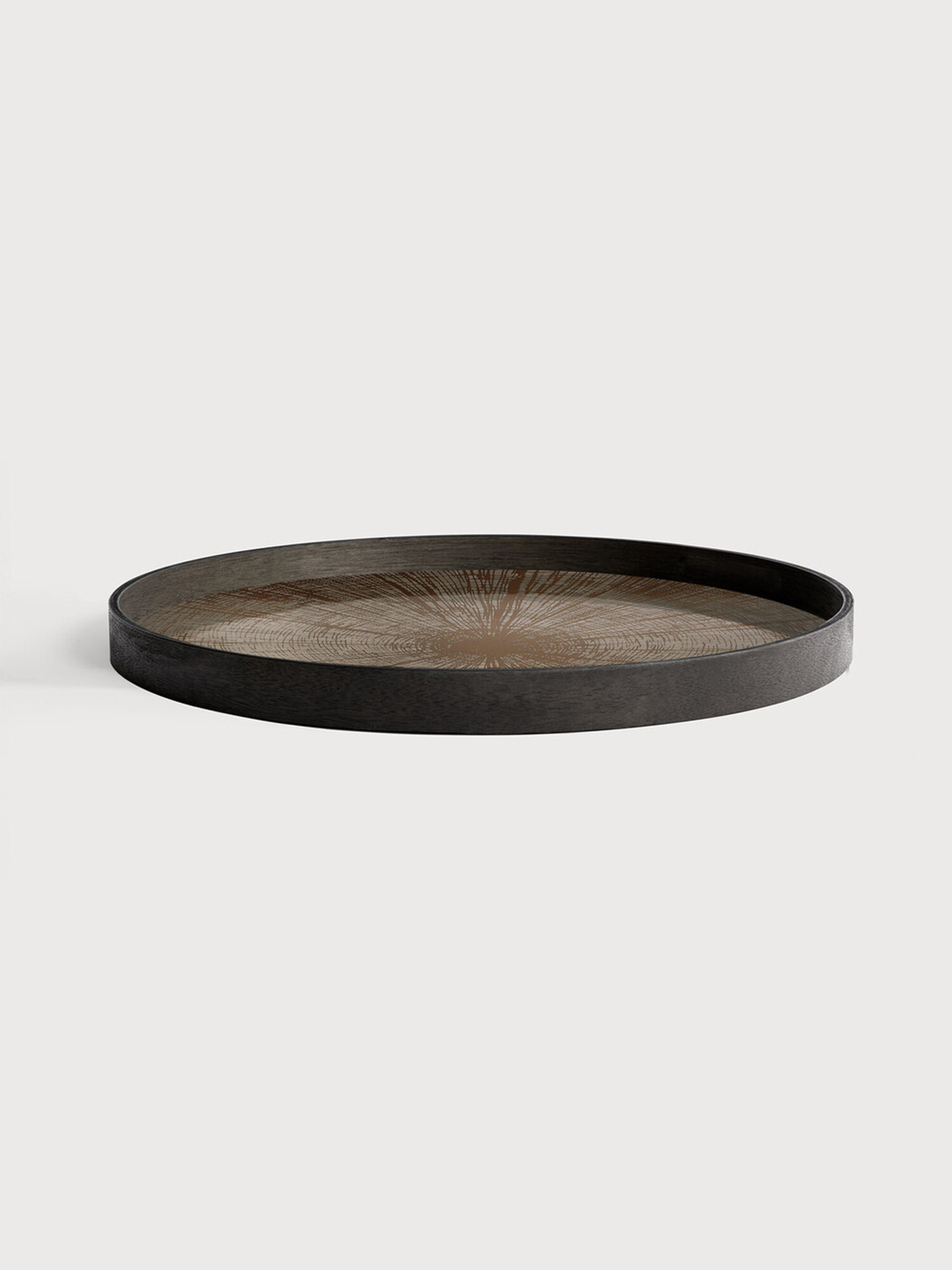 PLATEAU MIROIR - ETHNICRAFT Noir , Maison Bensimon