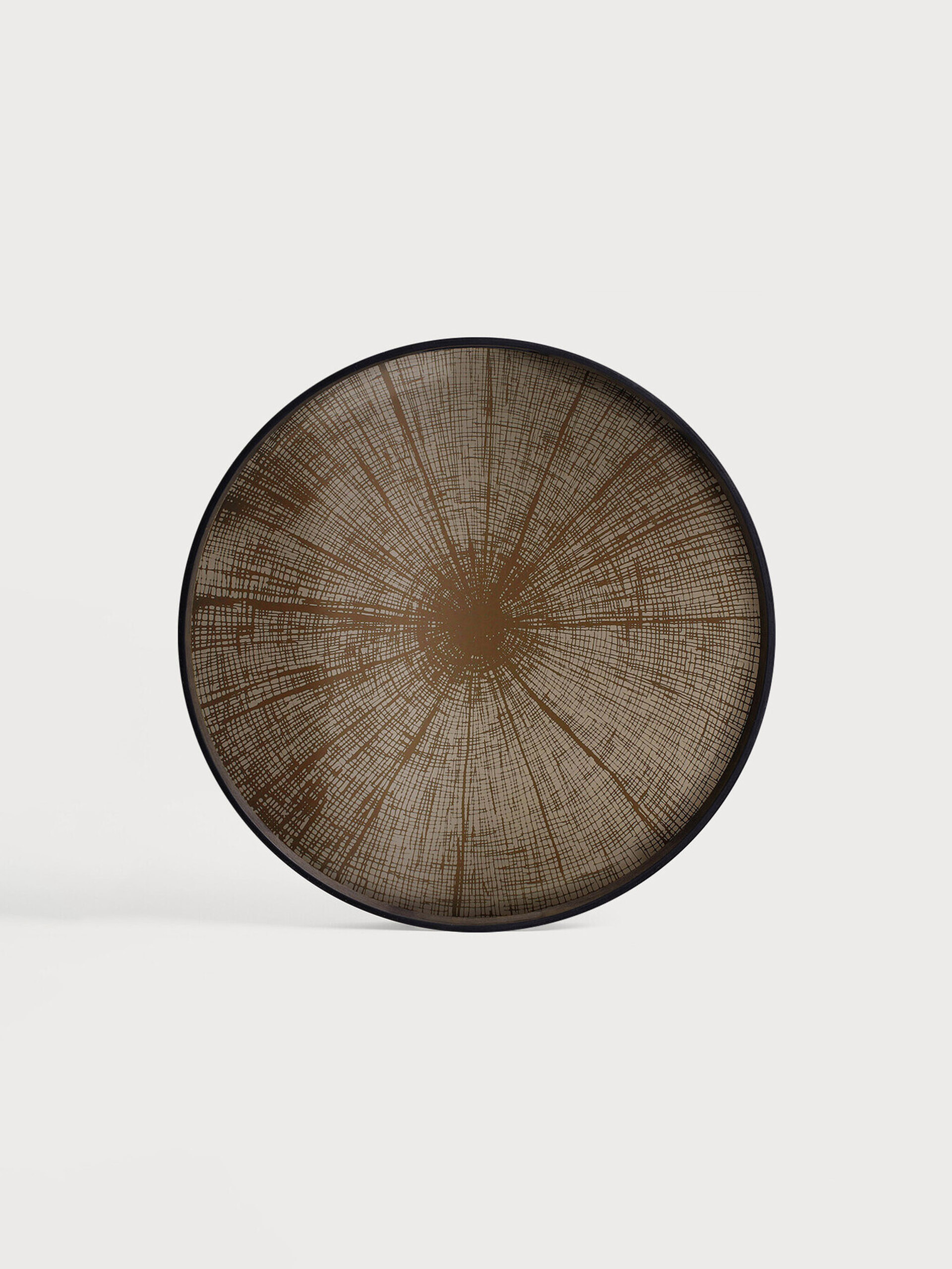 PLATEAU MIROIR - ETHNICRAFT Noir , Maison Bensimon