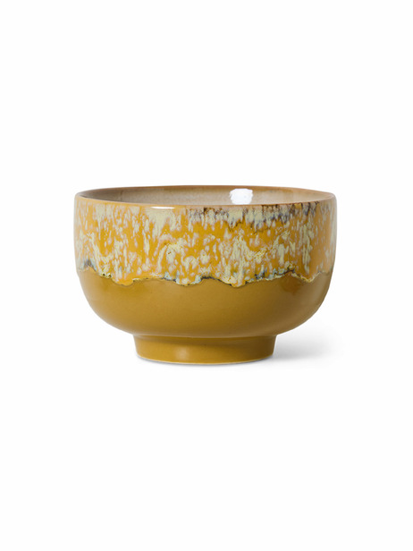 NOODLE BOWL 70s SUNBEAM - HK LIVING  Moutarde , Maison Bensimon