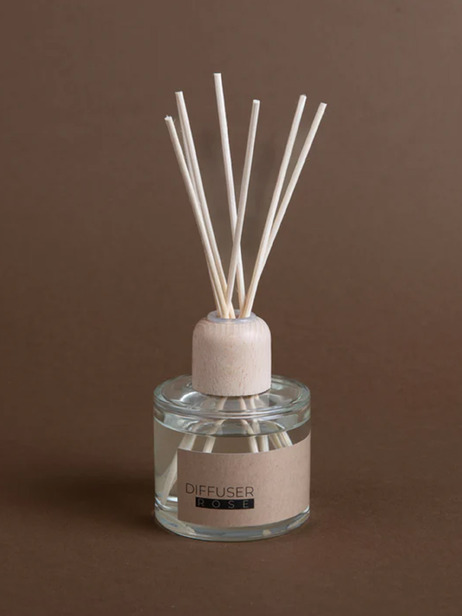 DIFFUSEUR ROSE 100ml - THE MUNIO  Transparent , Maison Bensimon