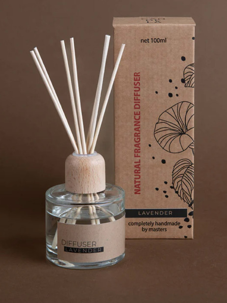 DIFFUSEUR LAVANDE 100ml - THE MUNIO  Transparent , Maison Bensimon