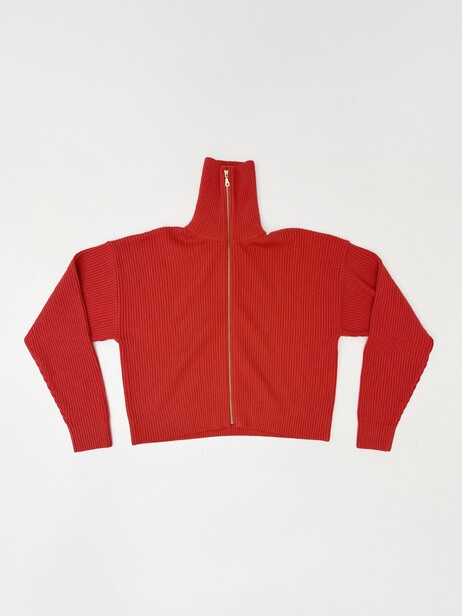 GILET ORCHA BENSIMON EDITION  Rouge , Pr&ecirc;t-&agrave;-porter Bensimon