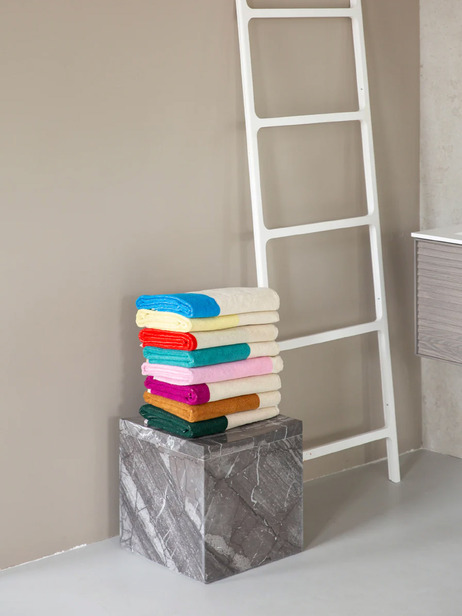 SERVIETTE 70x140 - SUITE 702  Rose , Maison Bensimon