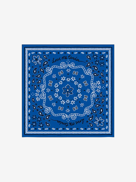 SERVIETTE PAPIER BANDANA - OPJET  Bleu , Maison Bensimon