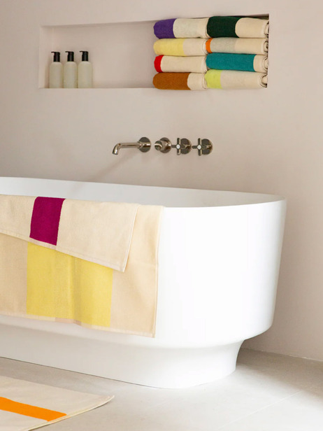 SERVIETTE 70x140 - SUITE 702  Jaune , Maison Bensimon