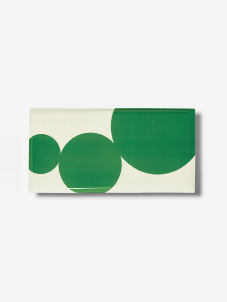 PLATEAU RECTANGLE ASTRE - GANGZAI  Vert , Maison Bensimon