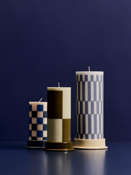 COLUMN CANDLE KAKI T.M - HAY  Kaki , Maison Bensimon