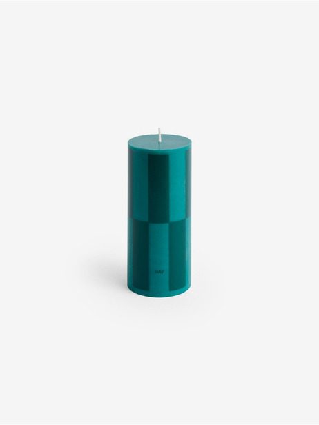 COLUMN CANDLE GREEN T.S - HAY  Vert , Maison Bensimon