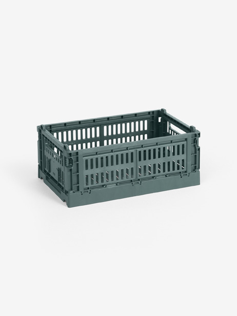 CAISSE CRATE DRAK GREEN T.S - HAY  Vert , Maison Bensimon