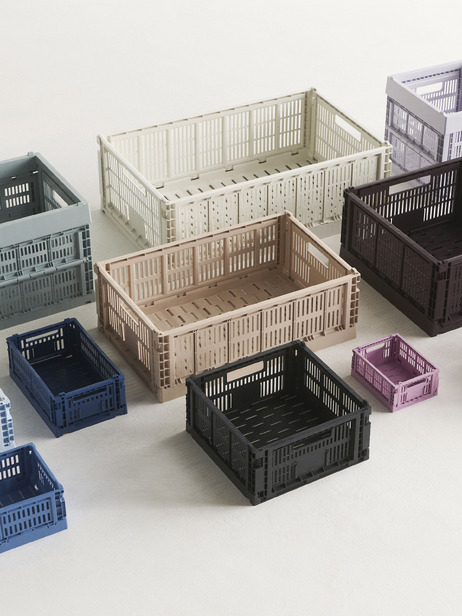 CAISSE CRATE DRAK GREEN T.S - HAY  Vert , Maison Bensimon