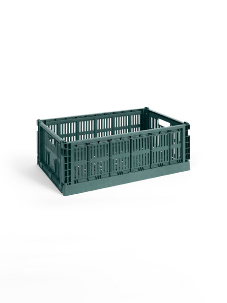 CAISSE CRATE DRAK GREEN T.L - HAY  Vert , Maison Bensimon
