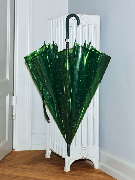 PARAPLUIE CANOPY VERT - HAY  Vert , Maison Bensimon