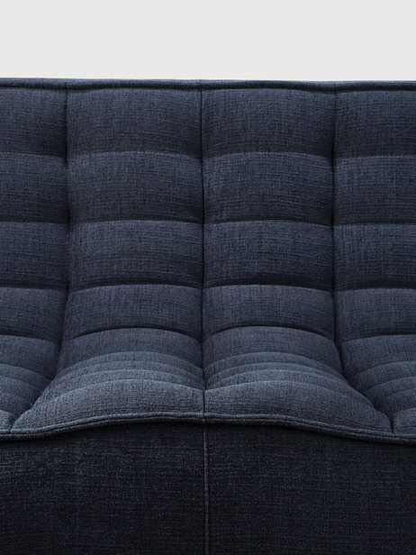 CANAPE N701 JACQUES DENEEF - ETHNICRAFT  Graphite , Maison Bensimon