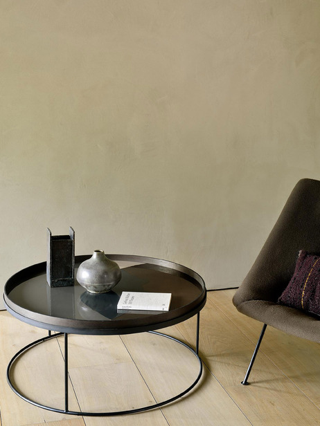 PLATEAU COMBINED DOTS - ETHNICRAFT  Noir , Maison Bensimon