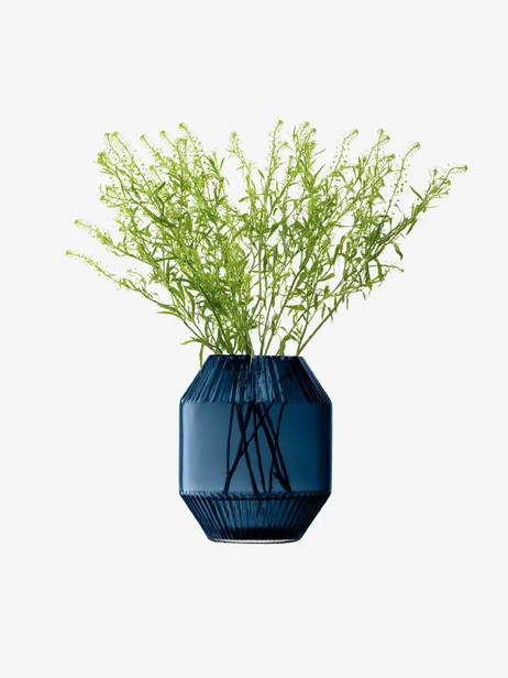 VASE ROTUNDA T.M - LSA  Bleu , Maison Bensimon