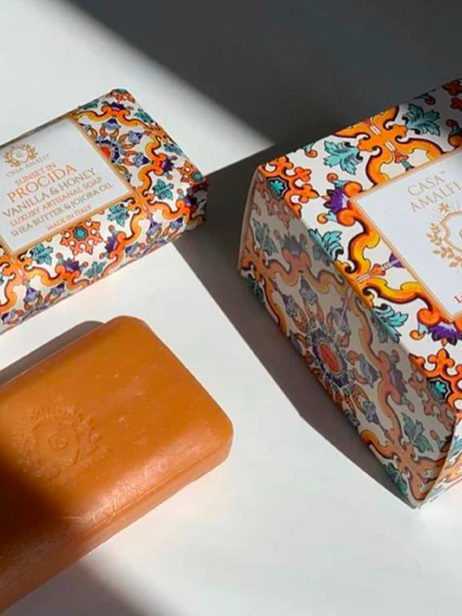 SAVON SUNSET IN PROCIDA - CASA AMALFI  Orange , Maison Bensimon