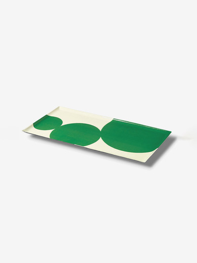 PLATEAU RECTANGLE ASTRE - GANGZAI  Vert , Maison Bensimon