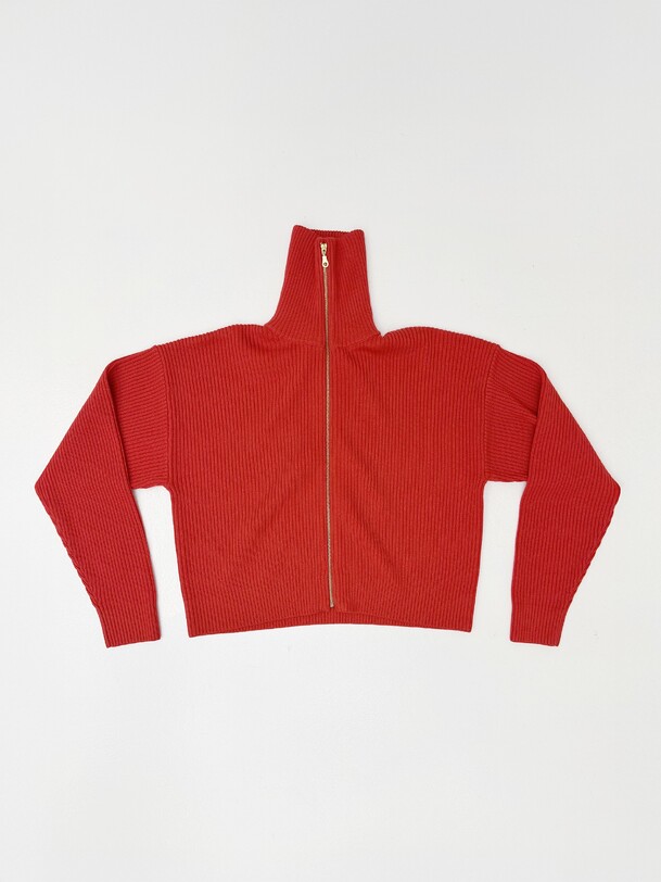 GILET ORCHA BENSIMON EDITION  Rouge , Pr&ecirc;t-&agrave;-porter Bensimon