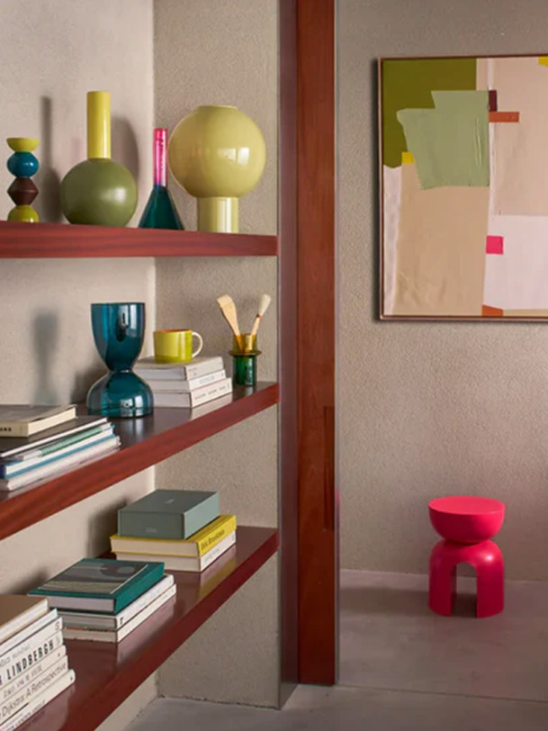 VASE MUNTER EVERGREEN - URBAN NATURE CULTURE  Vert , Maison Bensimon