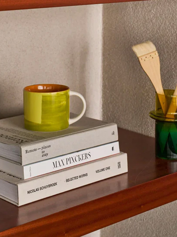 VASE MUNTER EVERGREEN - URBAN NATURE CULTURE  Vert , Maison Bensimon