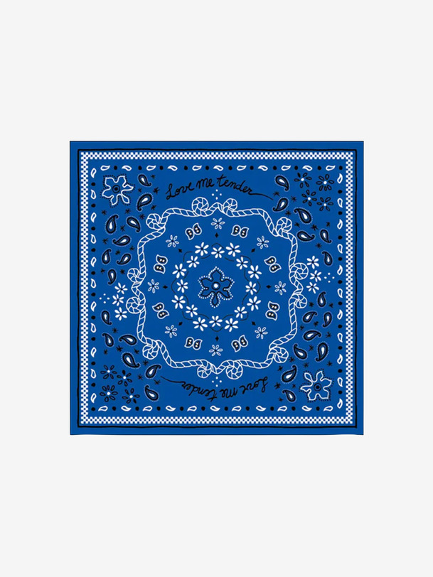 SERVIETTE PAPIER BANDANA - OPJET  Bleu , Maison Bensimon
