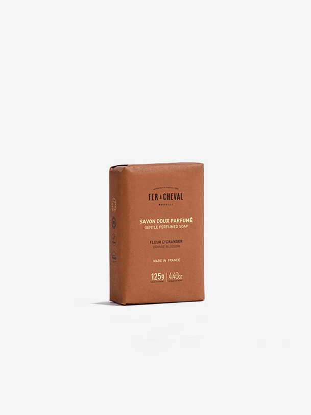 SAVON SOLIDE FLEURS D'ORANGER - FER A CHEVAL  Orange , Maison Bensimon