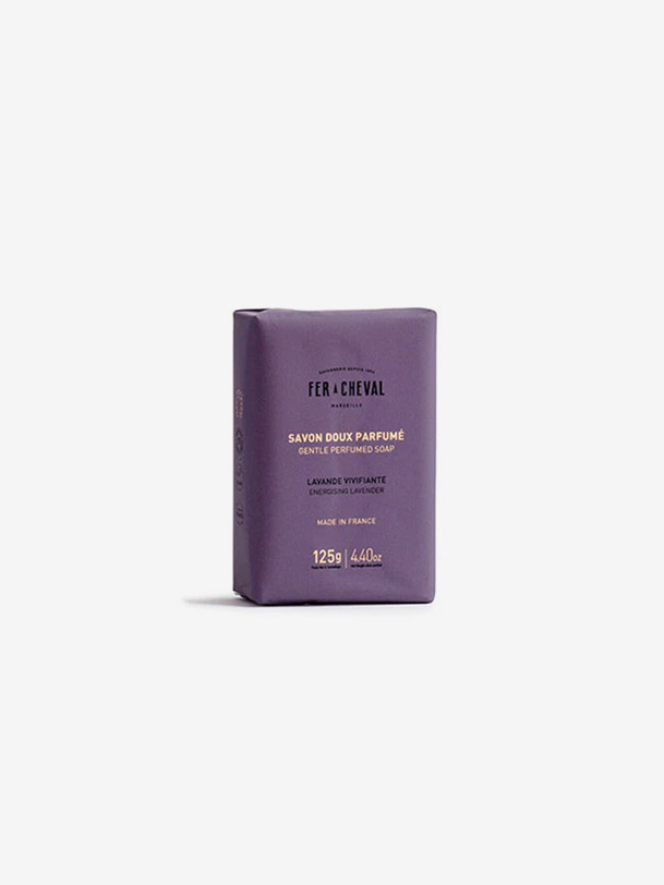 SAVON SOLIDE LAVANDE - FER A CHEVAL  Violet , Maison Bensimon