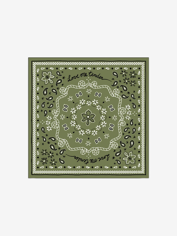 SERVIETTE PAPIER BANDANA - OPJET Kaki , Maison Bensimon
