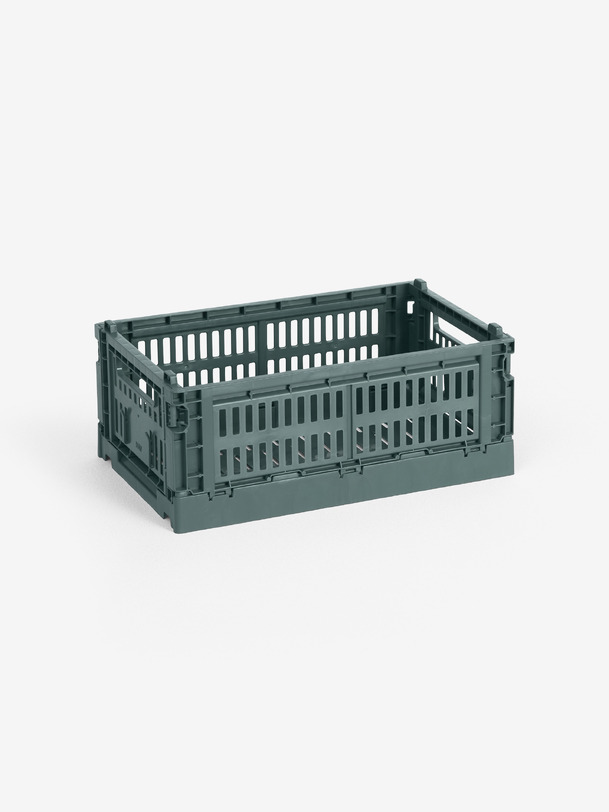 CAISSE CRATE DRAK GREEN T.S - HAY  Vert , Maison Bensimon