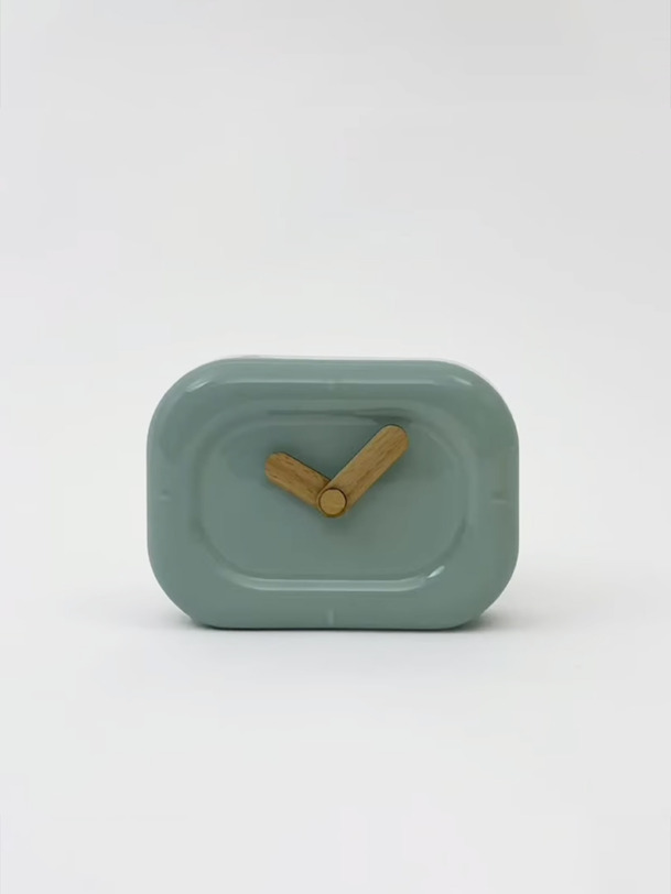 HORLOGE CERAMIQUE - BAZAR DELUXE Celadon , Maison Bensimon