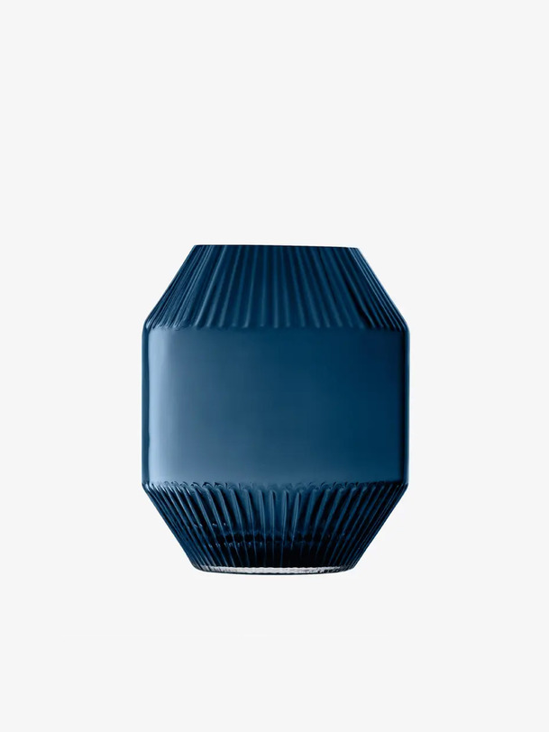 VASE ROTUNDA T.M - LSA Bleu , Maison Bensimon