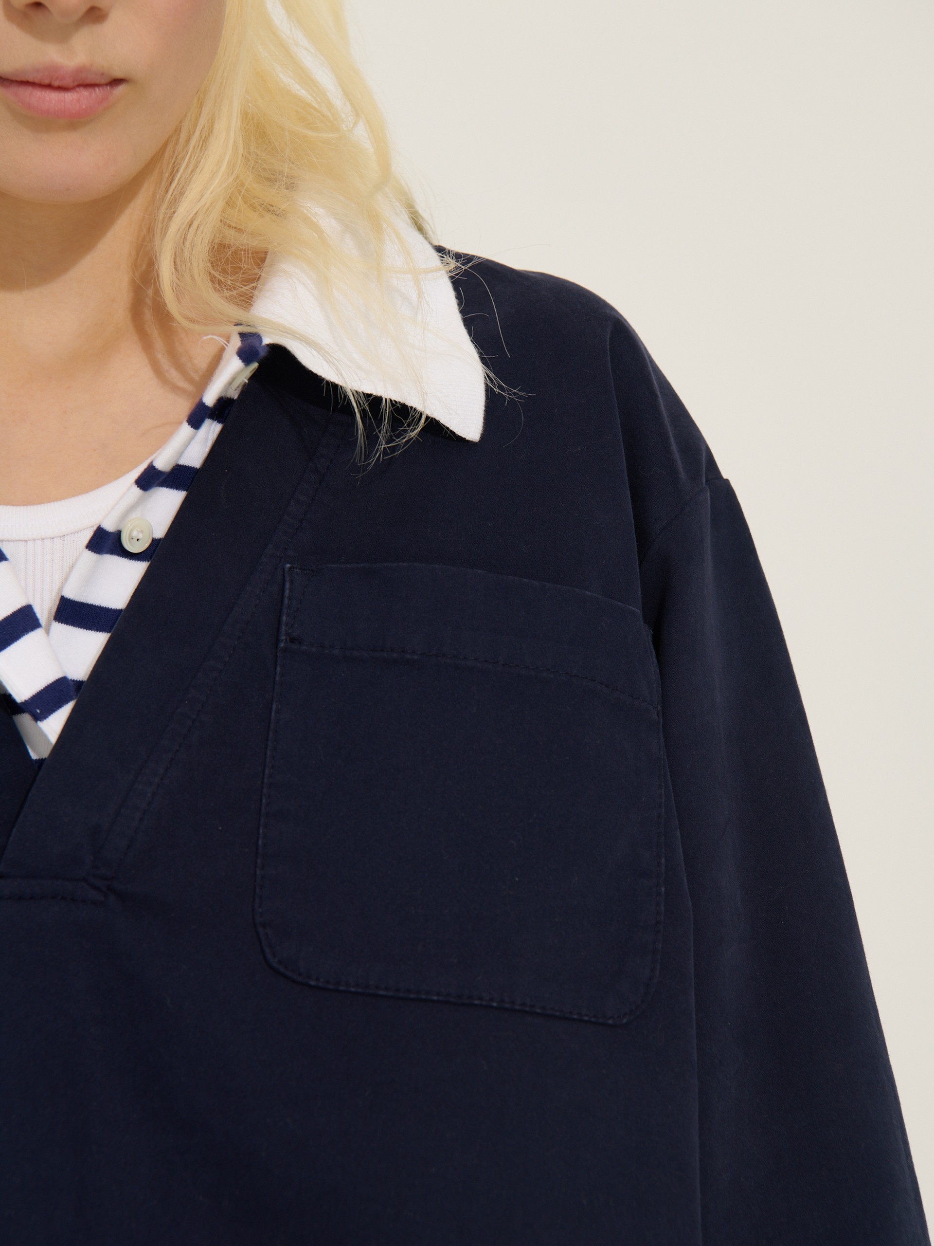VAREUSE PETRUS  Bleu nuit , Pr&ecirc;t-&agrave;-porter Bensimon