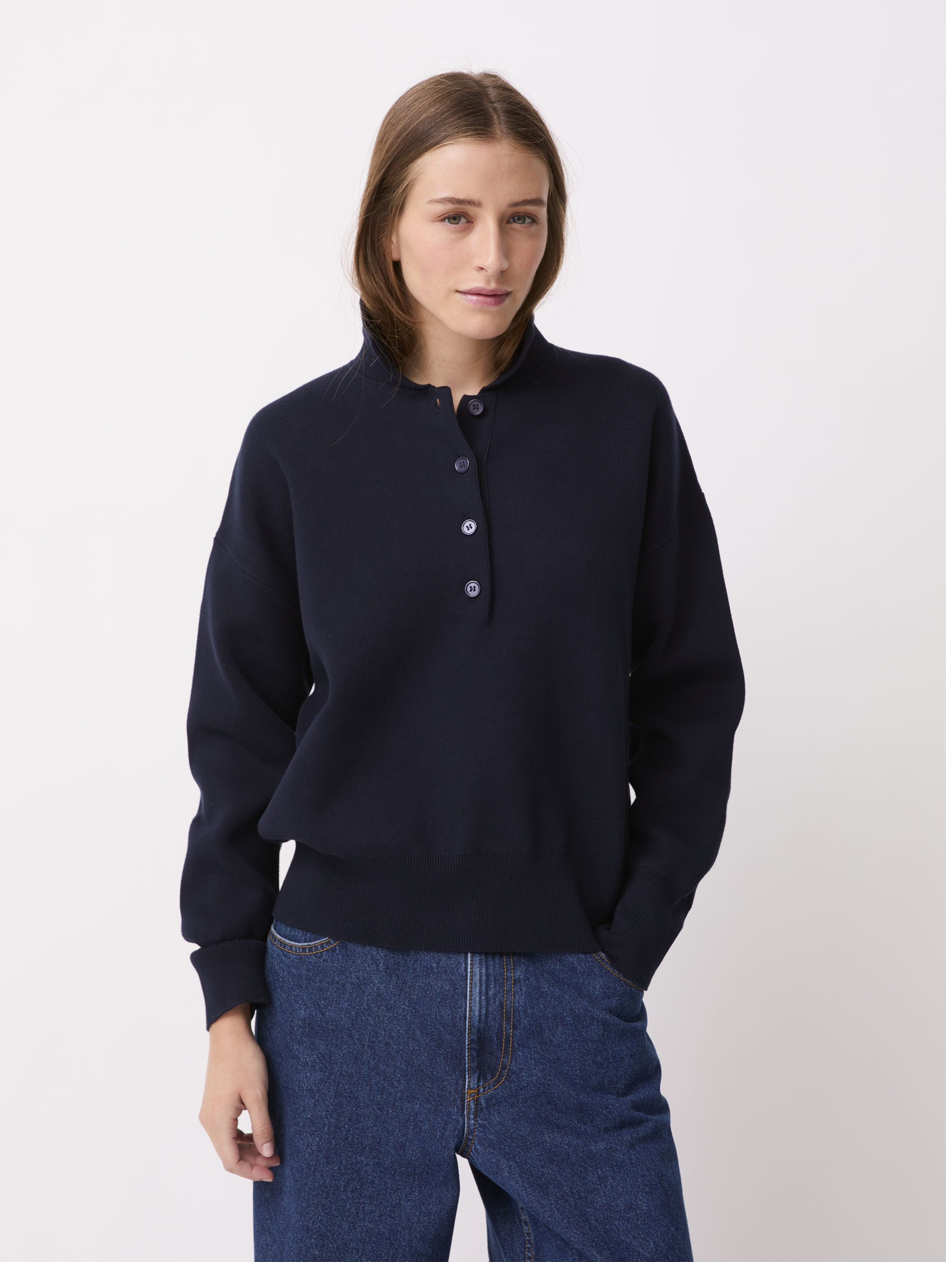 POLO PEREZ  Bleu nuit , Pr&ecirc;t-&agrave;-porter Bensimon