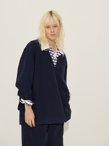 VAREUSE PETRUS  Bleu nuit , Pr&ecirc;t-&agrave;-porter Bensimon