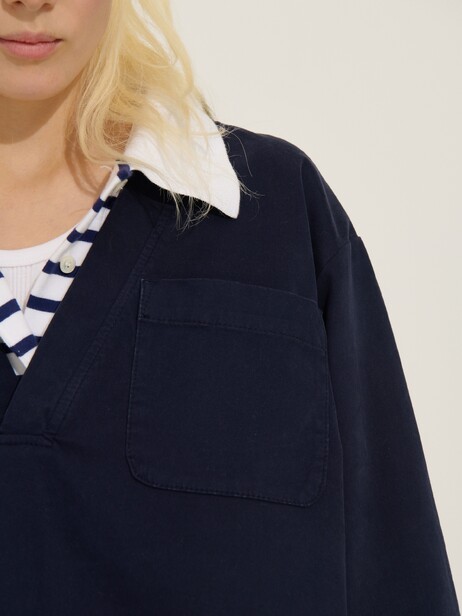 VAREUSE PETRUS  Bleu nuit , Pr&ecirc;t-&agrave;-porter Bensimon