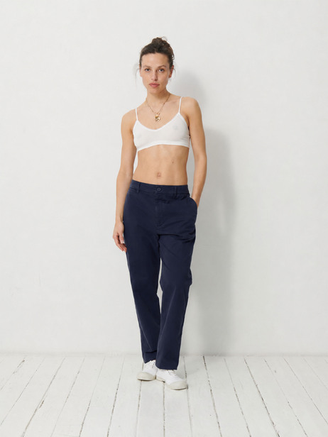 PANTALON BEGONIA  Bleu nuit , Pr&ecirc;t-&agrave;-porter Bensimon