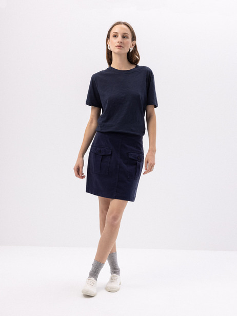 T-SHIRT JULY  Bleu nuit , Pr&ecirc;t-&agrave;-porter Bensimon