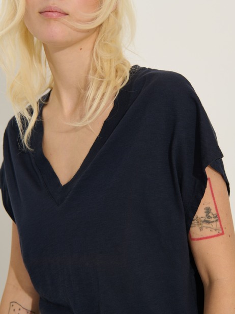 T-SHIRT LUCIA  Bleu nuit , Pr&ecirc;t-&agrave;-porter Bensimon