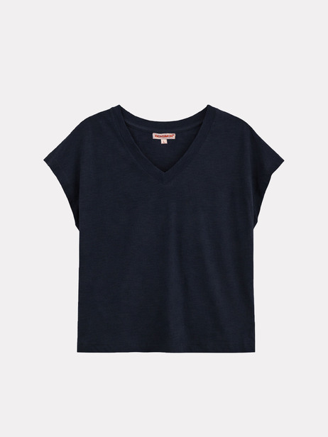 T-SHIRT LUCIA  Bleu nuit , Pr&ecirc;t-&agrave;-porter Bensimon
