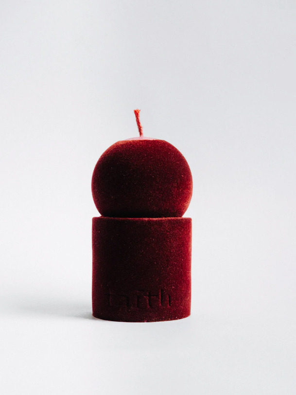 LULU CANDLE VELVET - TAITH  Bordeaux , Maison Bensimon