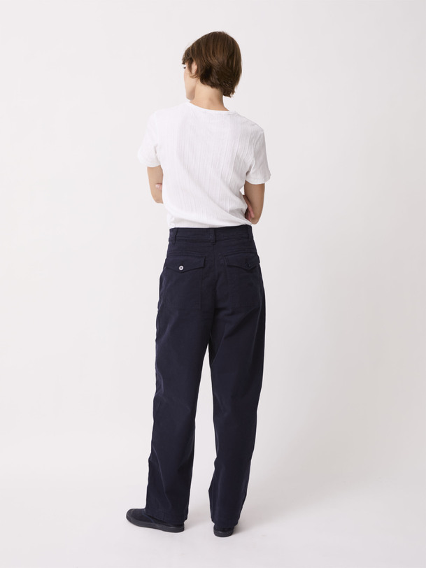 PANTALON PERINE  Bleu nuit , Pr&ecirc;t-&agrave;-porter Bensimon