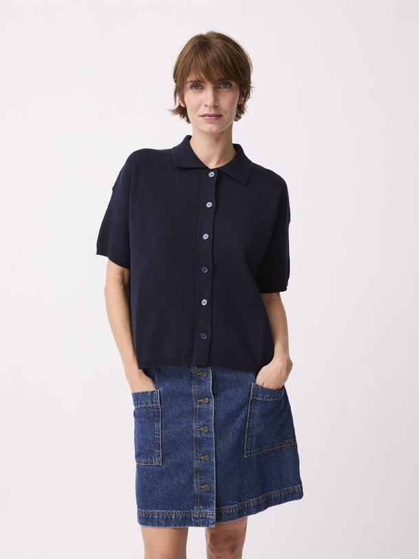 PULL PHILOMENE  Bleu nuit , Pr&ecirc;t-&agrave;-porter Bensimon