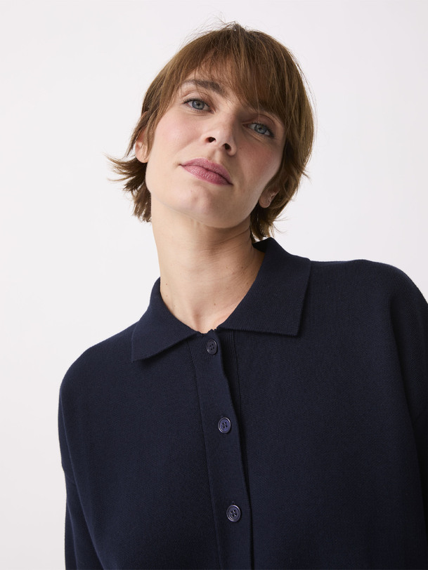 PULL PHILOMENE  Bleu nuit , Pr&ecirc;t-&agrave;-porter Bensimon