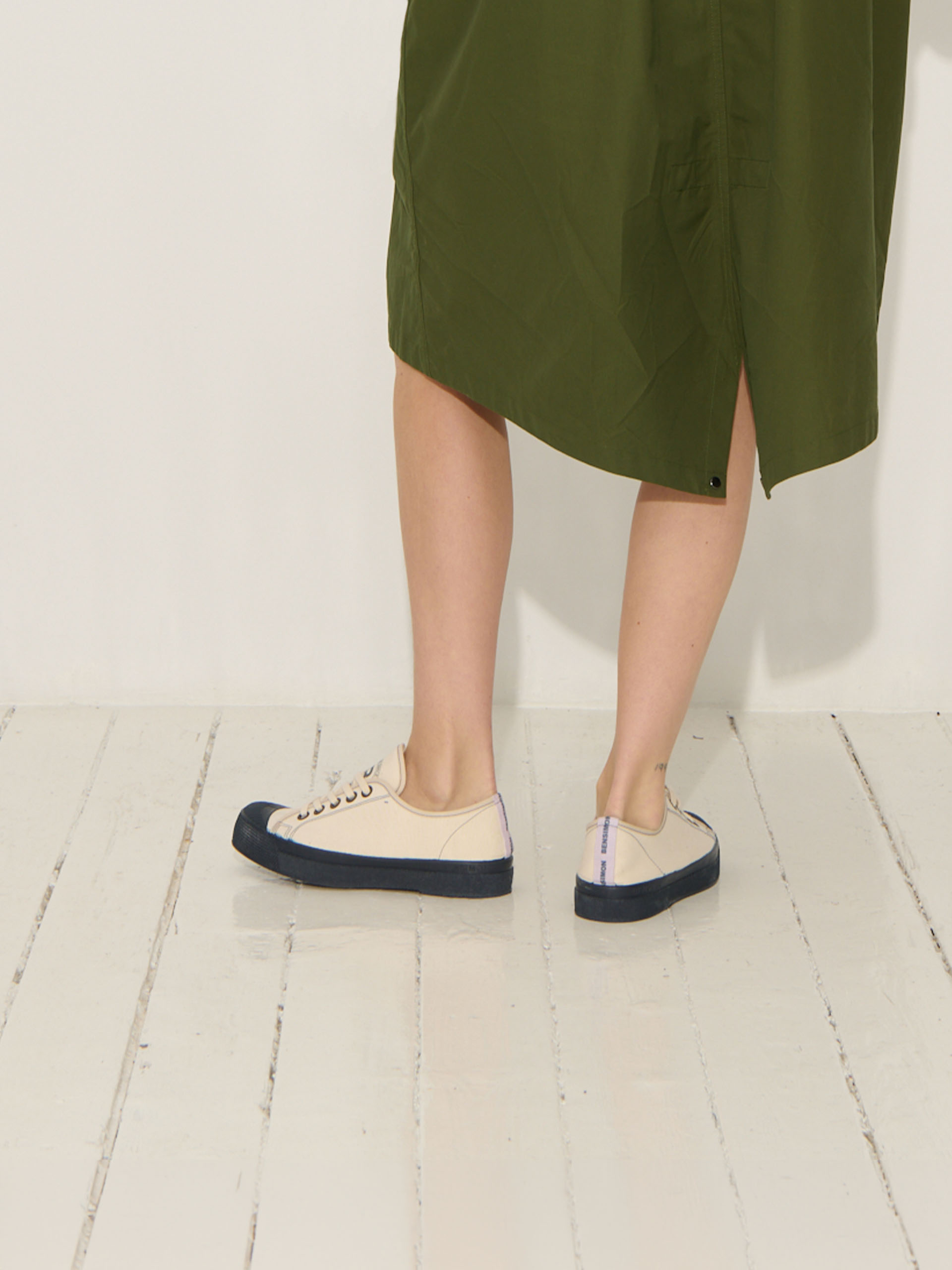 TENNIS ROMY B79 AUTHENTIQUE FEMME  Ecru , Tennis & Chaussures Bensimon