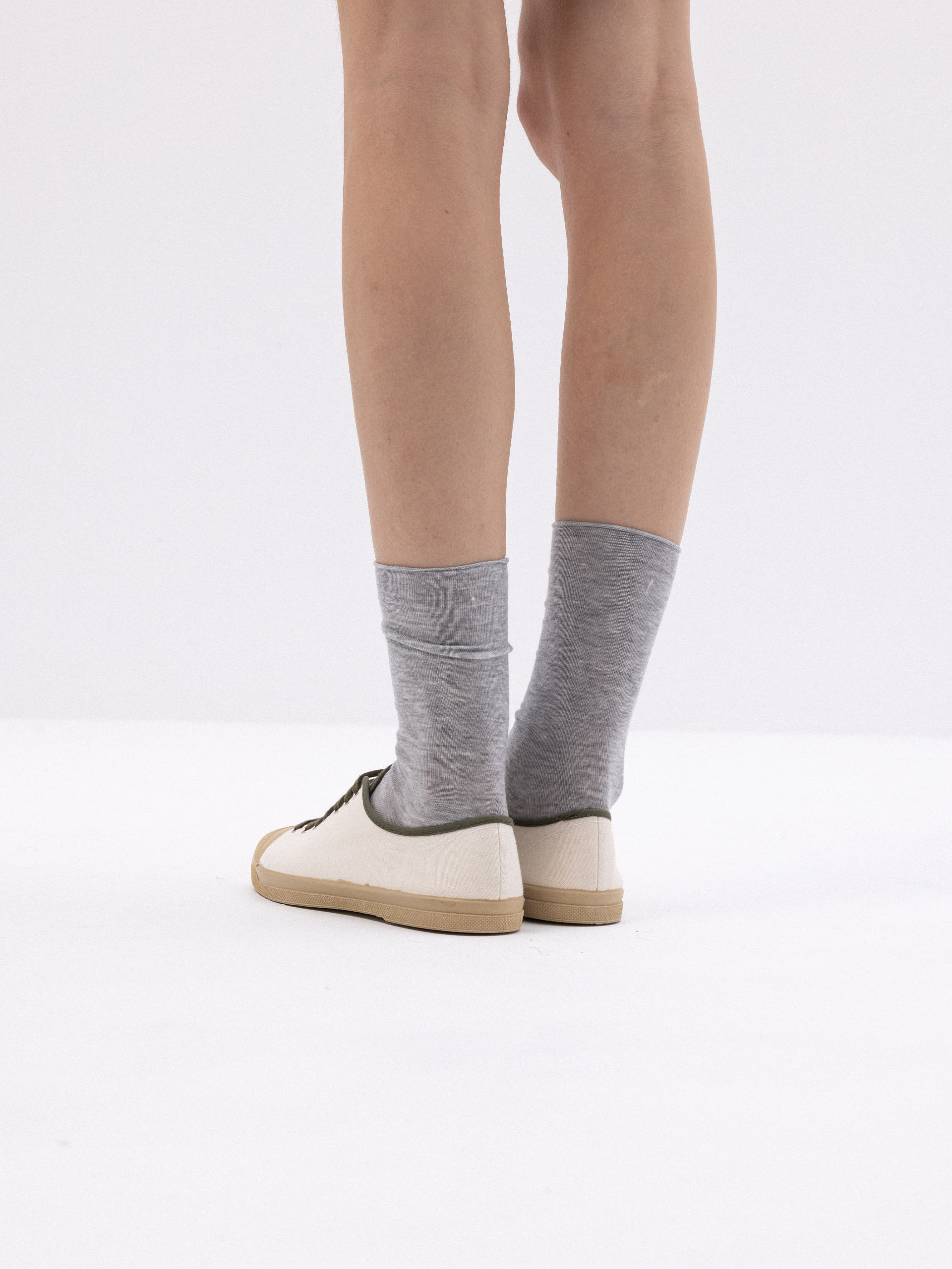 TENNIS LACETS BOXE FEMME  Ecru , Tennis & Chaussures Bensimon