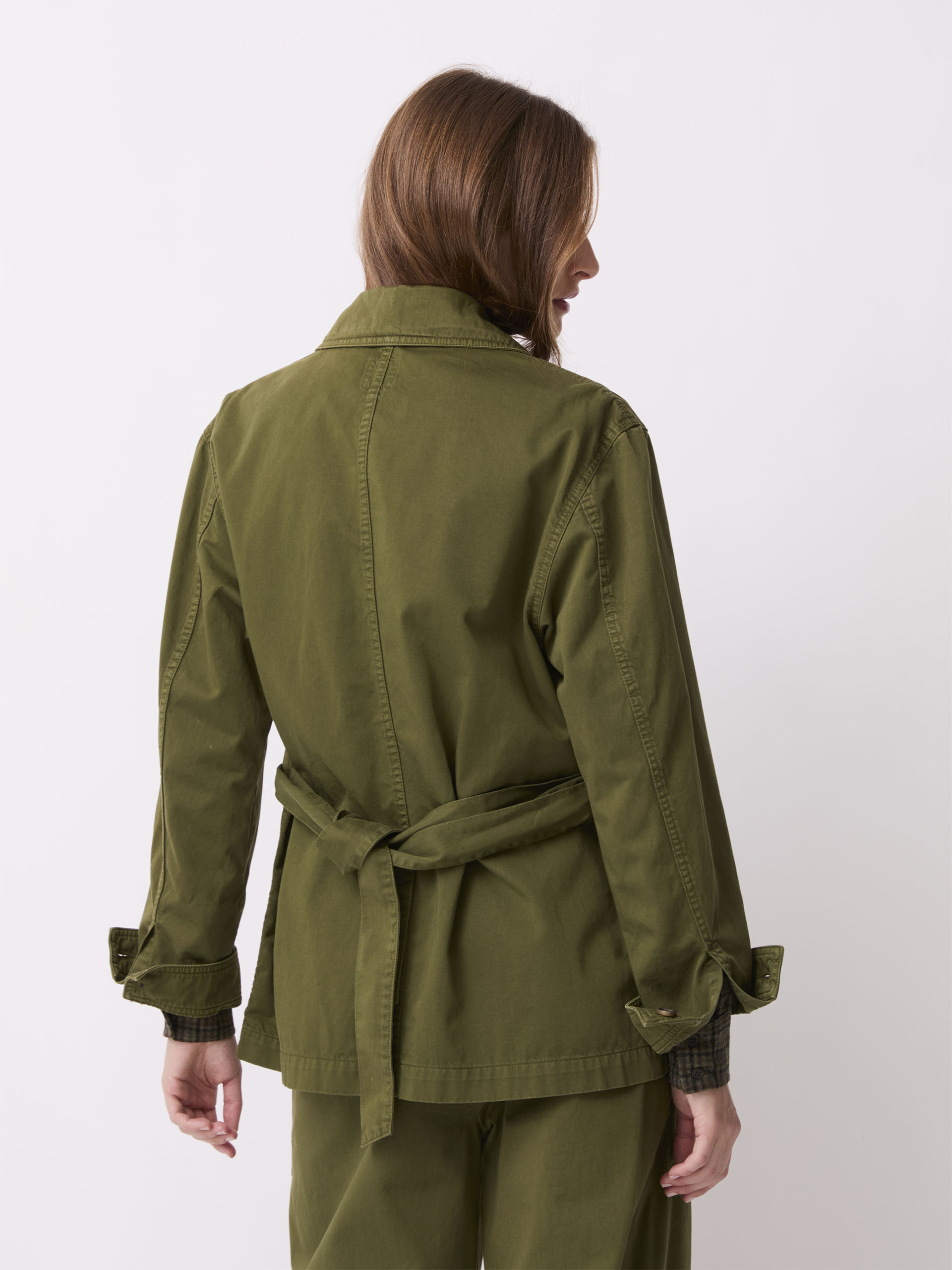 VESTE PIERO  Kaki , Pr&ecirc;t-&agrave;-porter Bensimon