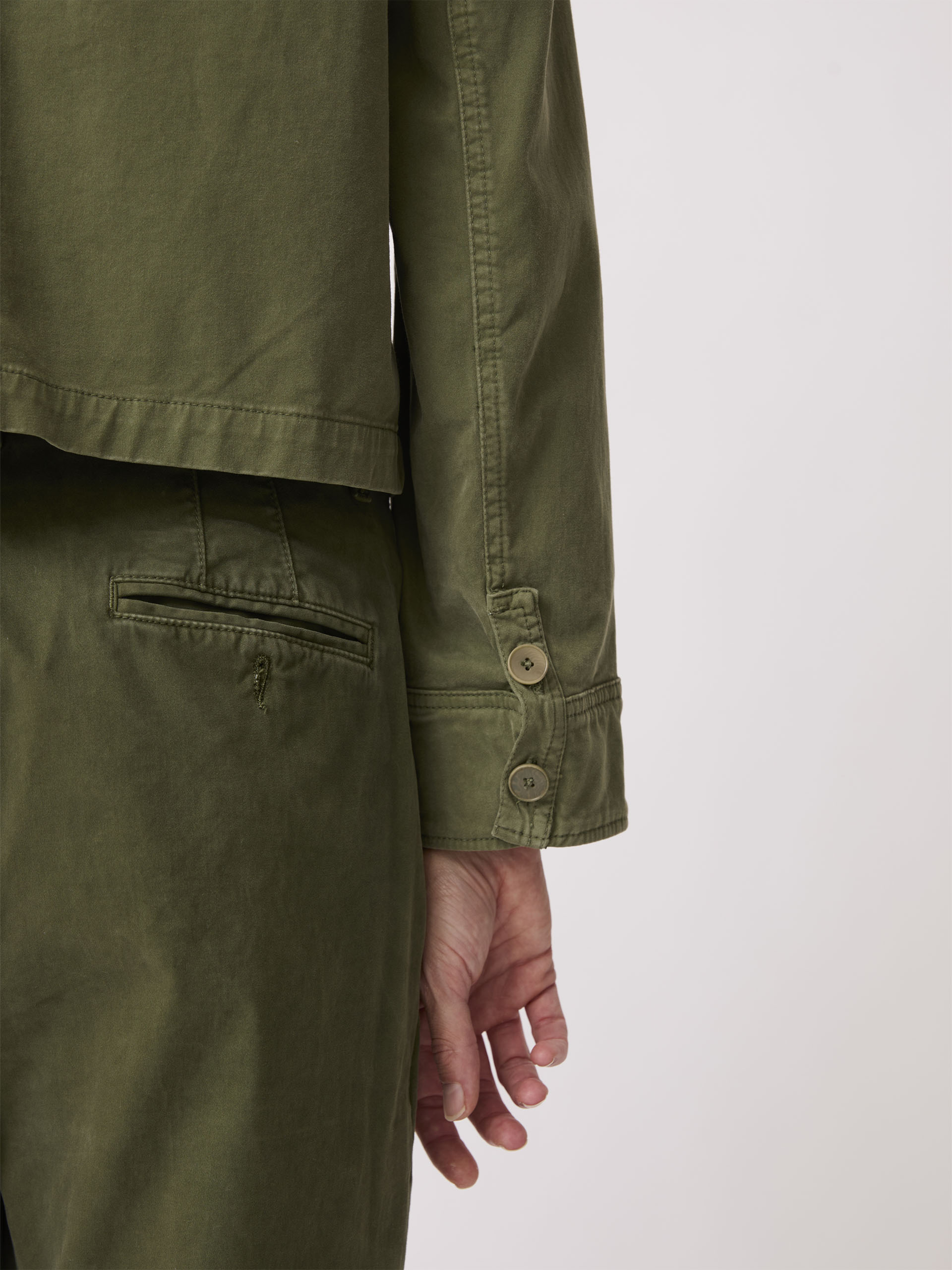 VESTE PARKER  Kaki , Pr&ecirc;t-&agrave;-porter Bensimon